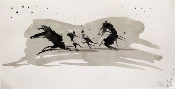 Storm, 18x35 cm