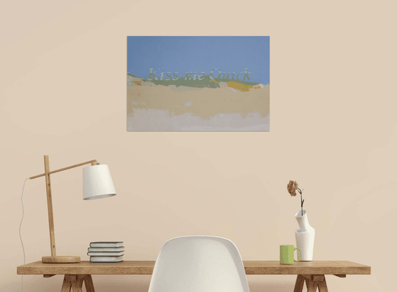 Seaside Town  Screen print, Series 1