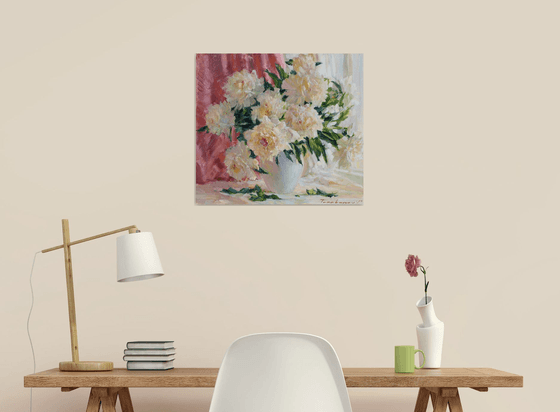 Vanilla peonies