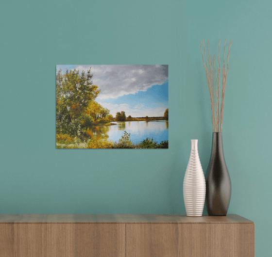 Autumn Riverside View