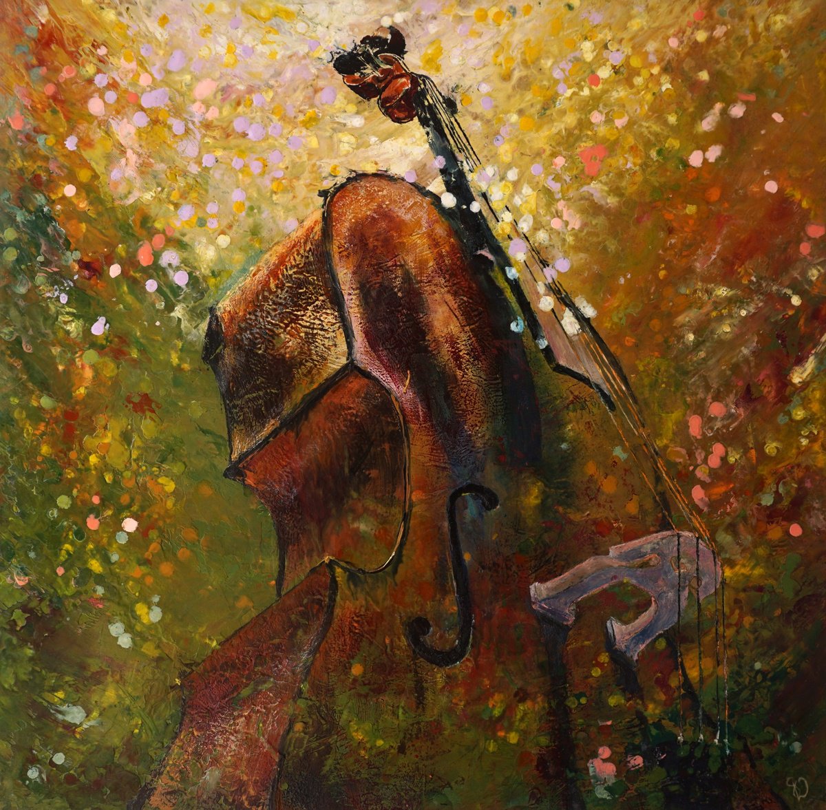 Photorealistic Still Life Painting By Dora Stork, 28 X 28, Four Seasons - Spring, Original Artwork