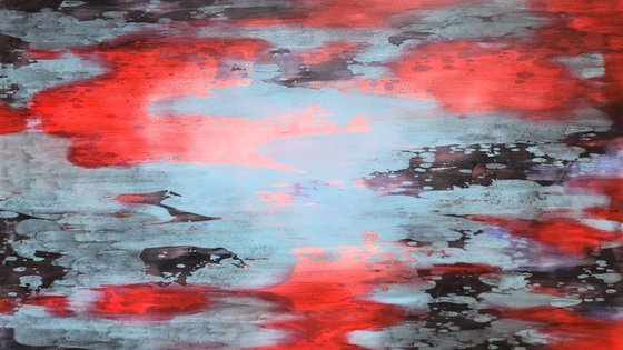 REFLECTION II- Contemporary Abstract Painting