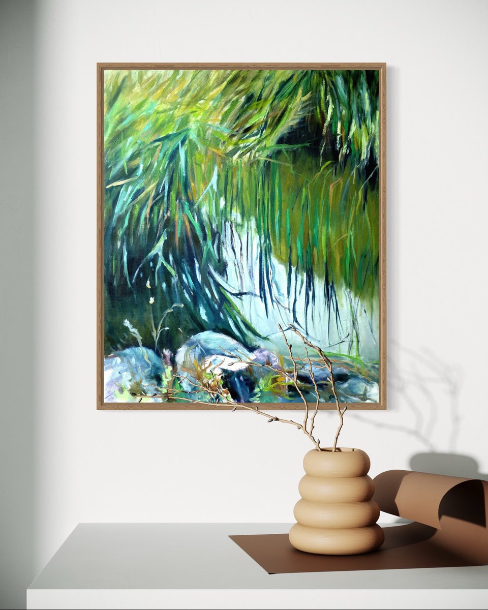 Uferkante 2 By Katrin Roth, 20 X 24, Artwork For Sale On Artfinder