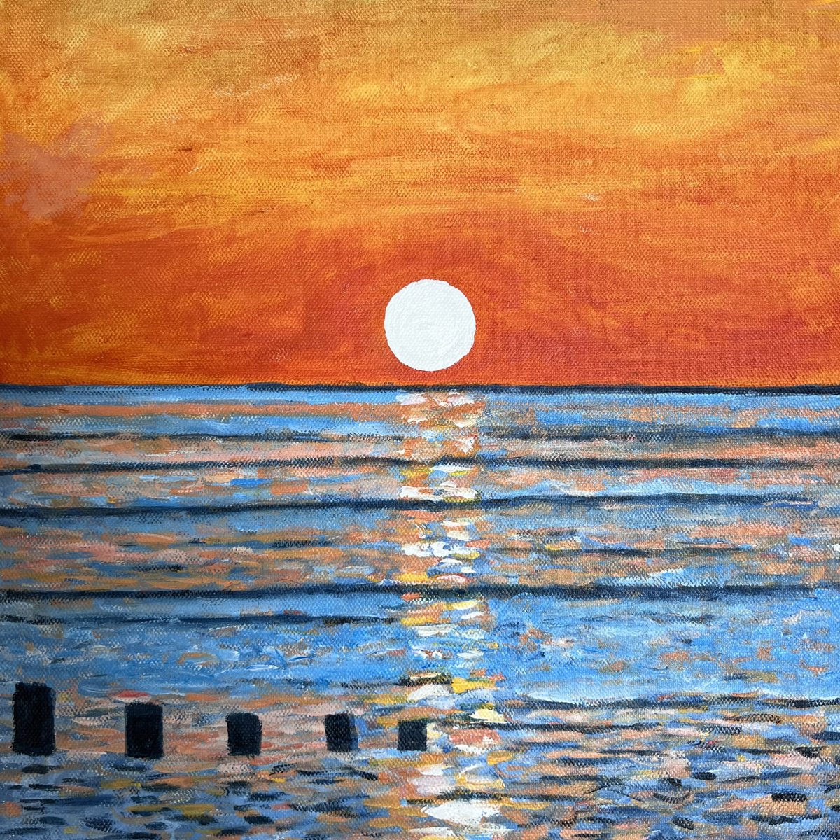  Sun God 3 By Shabs Beigh, 12 X 12, Artwork For Sale On Artfinder