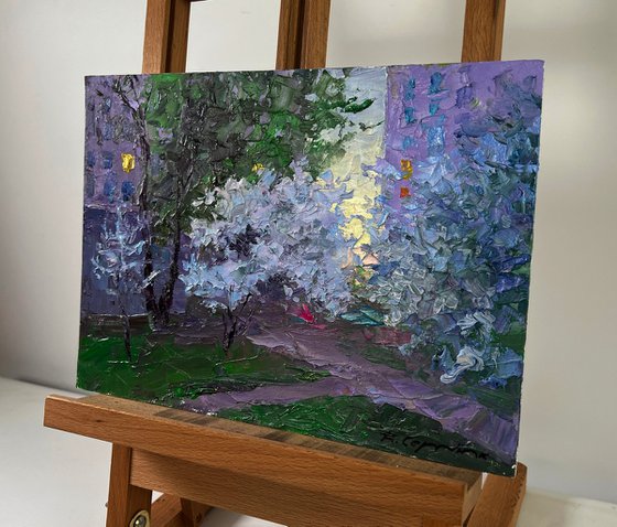 Spring Evening City Mood