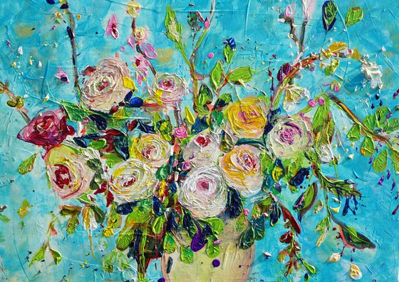 Summer Bouquet 21 30x24in (~76x60cm)