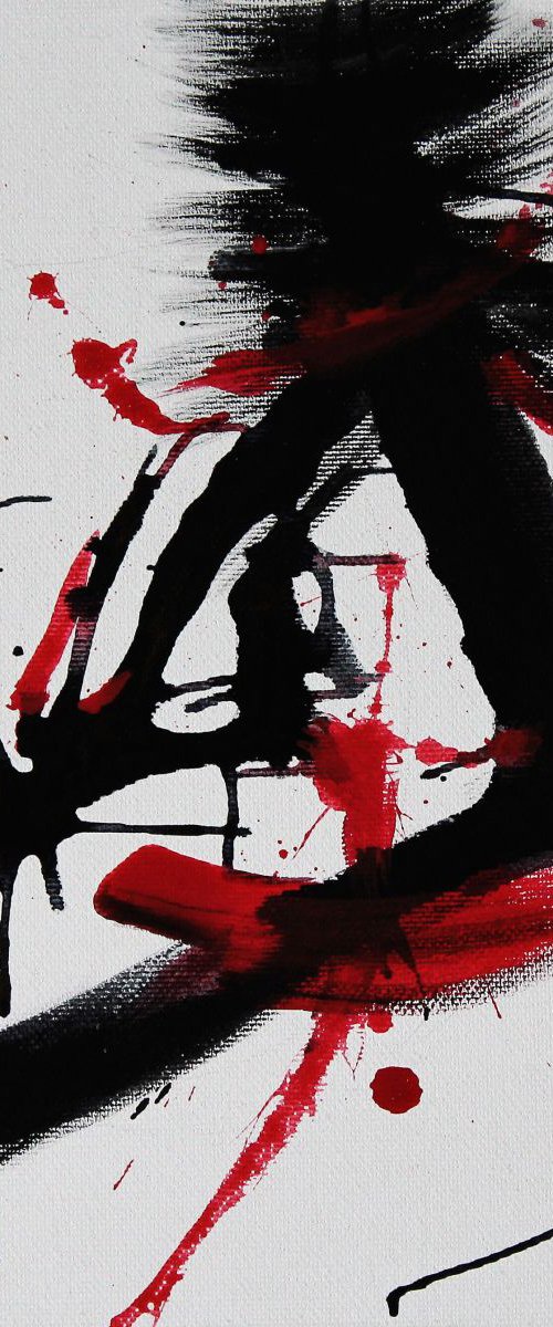Expressionism  gestural # 9 by Paula Berteotti