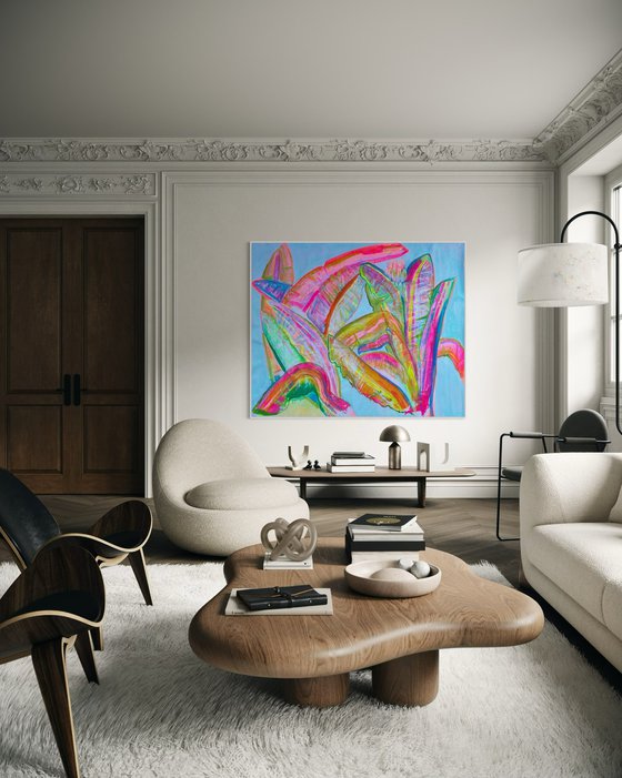 ‘Banana Leaves Sway’