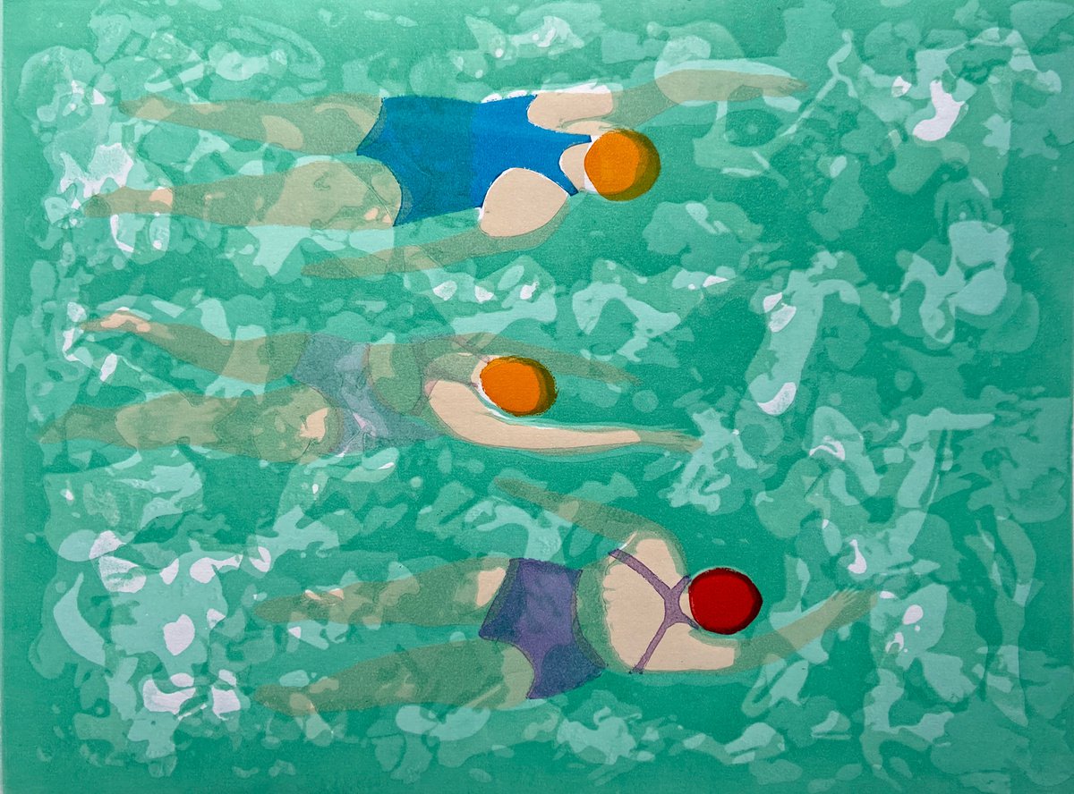 Big Swim Again by Drusilla Cole