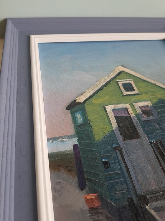 Mudeford Sandbank beach huts