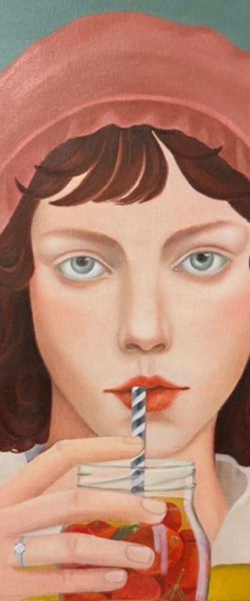 "Yesterday she said YES." by Nina Grigel