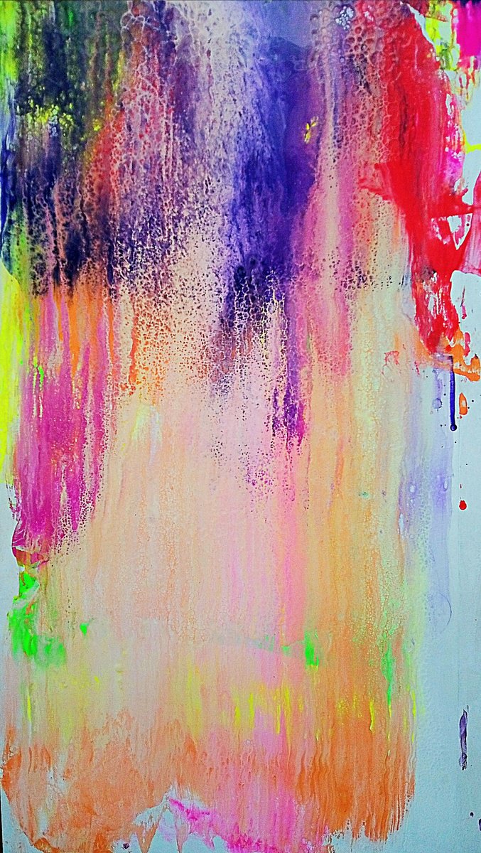 Rainbow abstract by Marina Klimanova