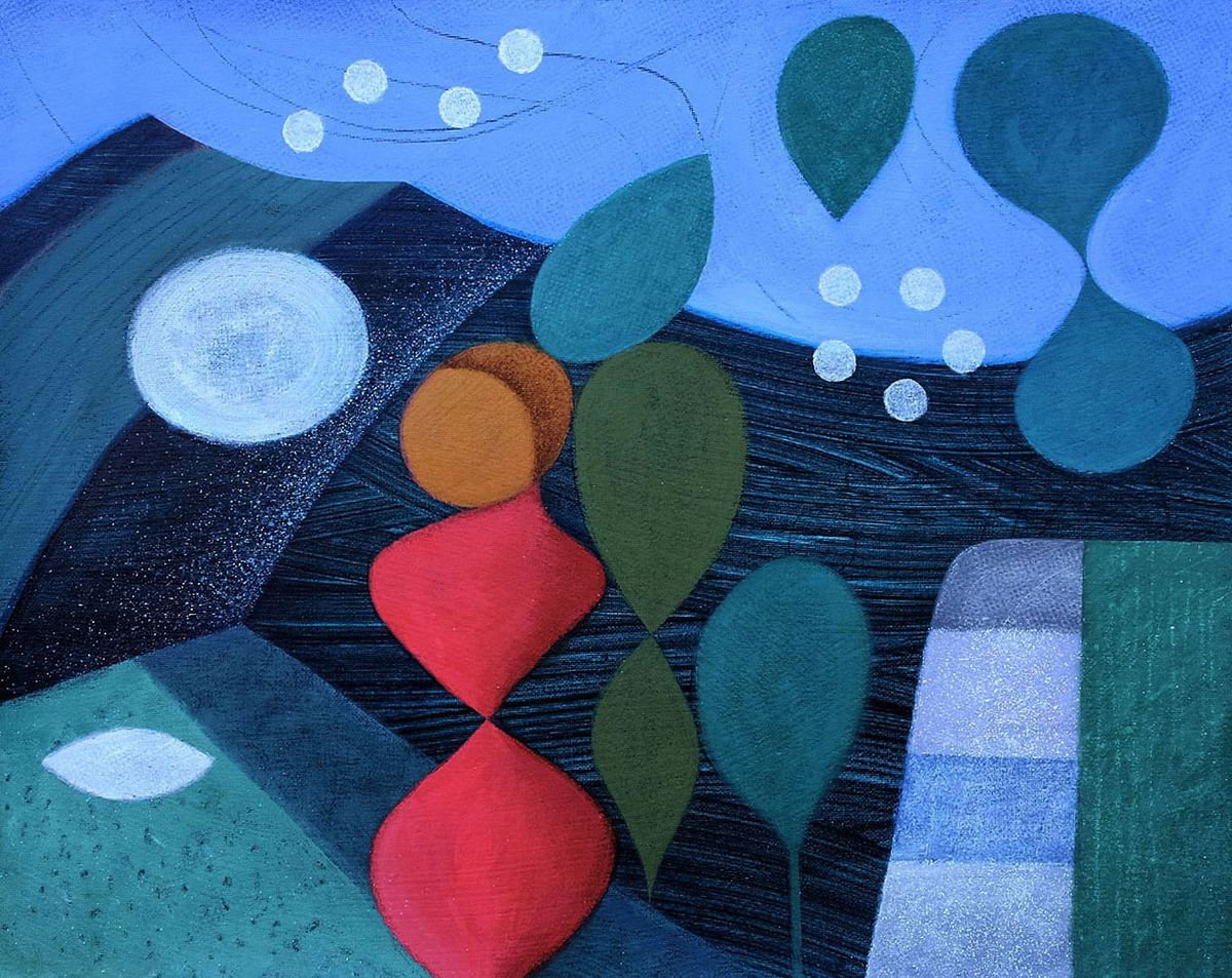 Windy Moon Walk by Dan Steven