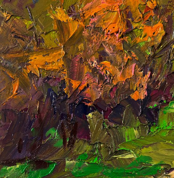 Road through the Autumn Forest