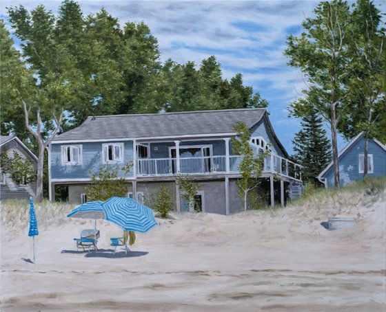 Blue Cottage on Georgian Bay