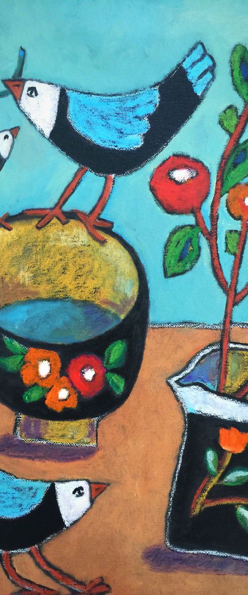 “We Three Chirps” by Holly Wojahn