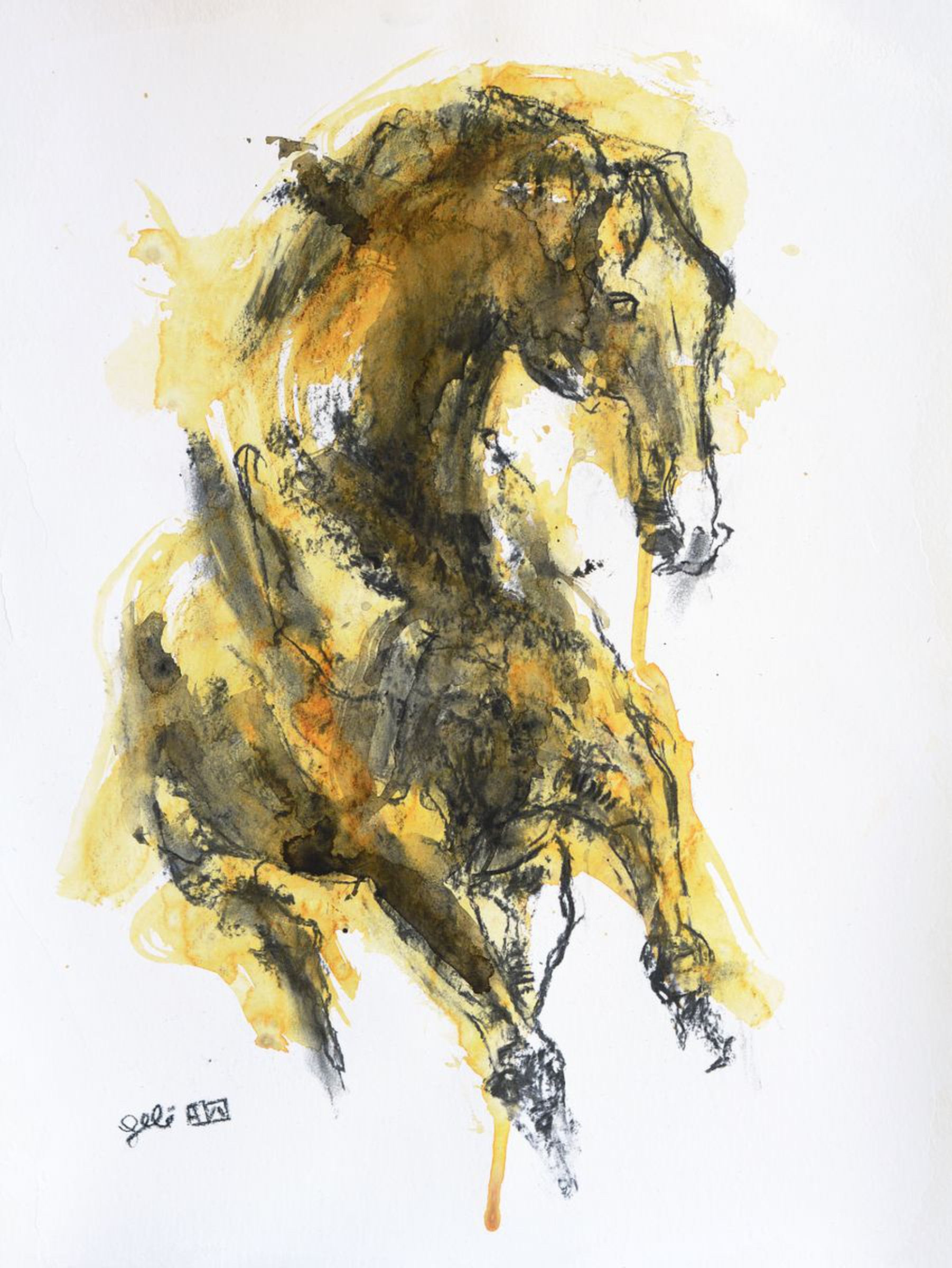 Equine Nude 90t By Benedicte Gele Artfinder