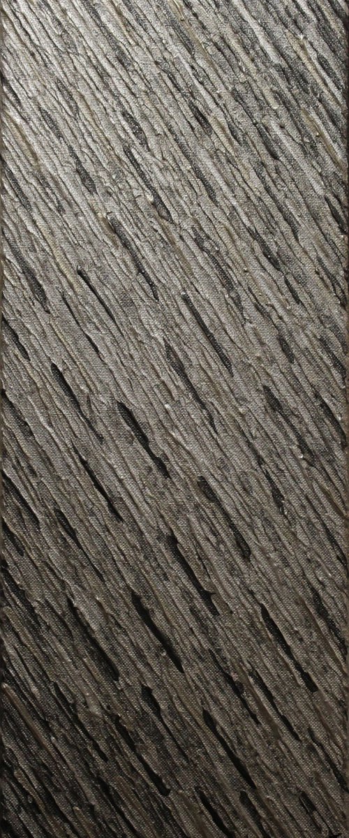 Iridescent grey pewter knife texture by Jonathan Pradillon