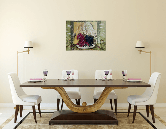 Large Grape still life