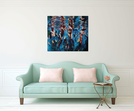 In the light of the water