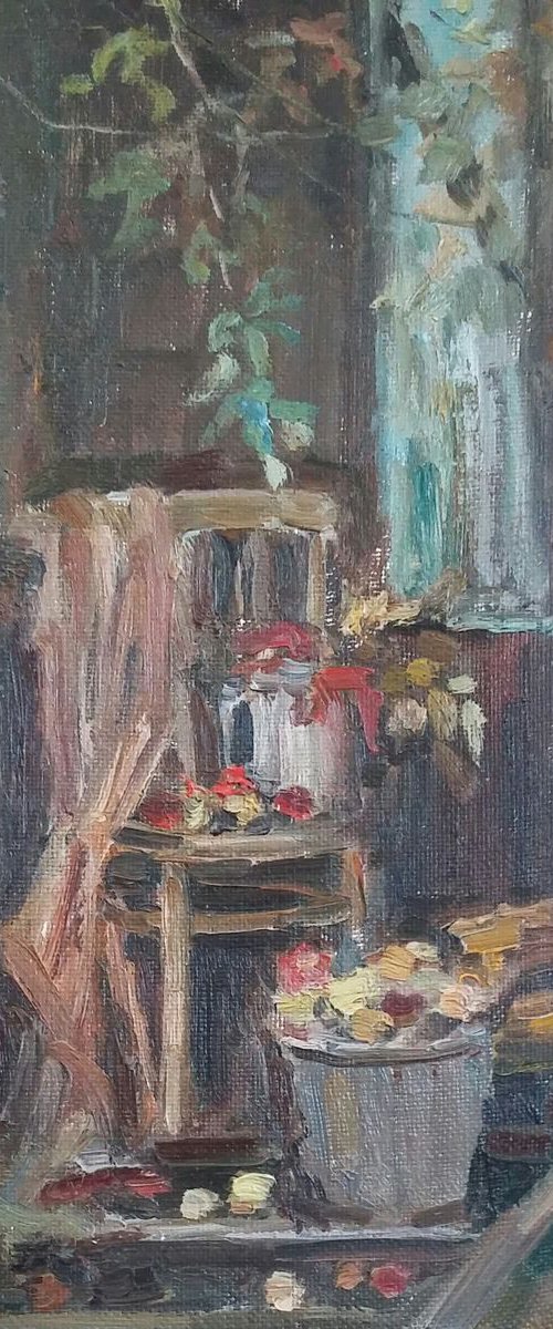 Still life in autumn in the country by Elena Klyan