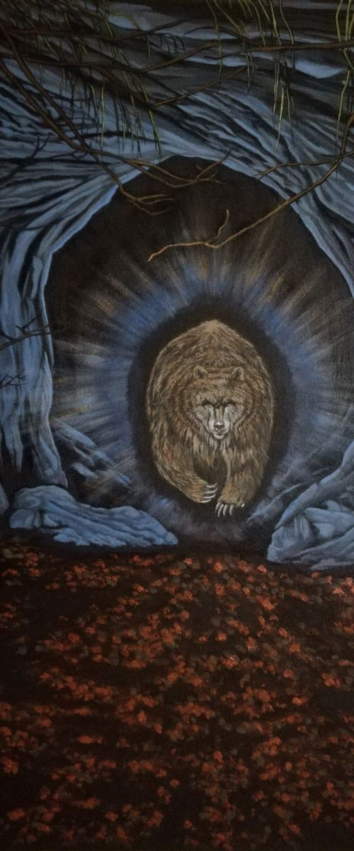 Spirit bear. by Zoe Adams