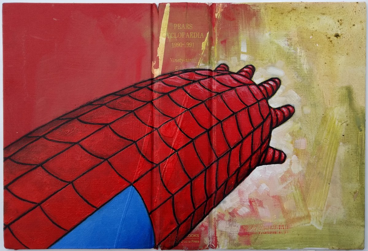 Fat Spider-Man Hand by Wayne Chisnall
