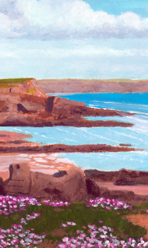 "Clifftop view, Bude" by Tim Treagust