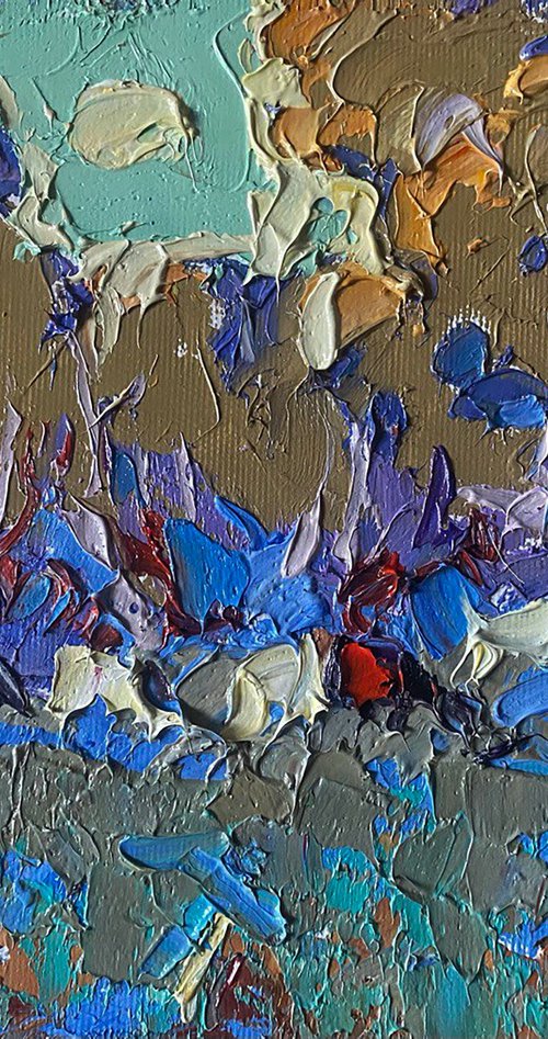 They Are Grazing in the Field by Kalenyuk Alex