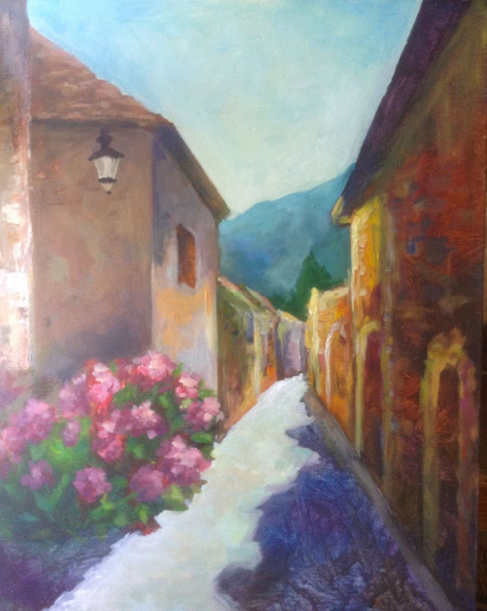 The old romantic street by Nata New