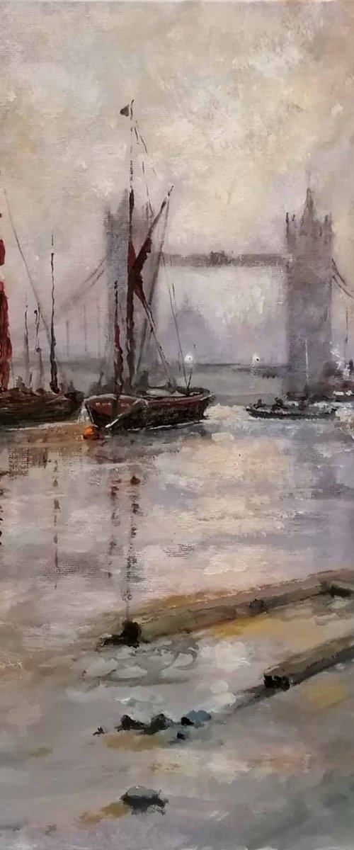The Thames of Yesteryear by Alan Harris