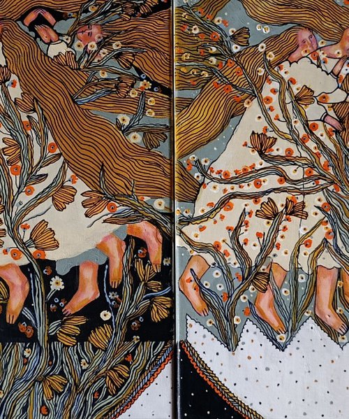 Diptych by Tetiana Osadchuk