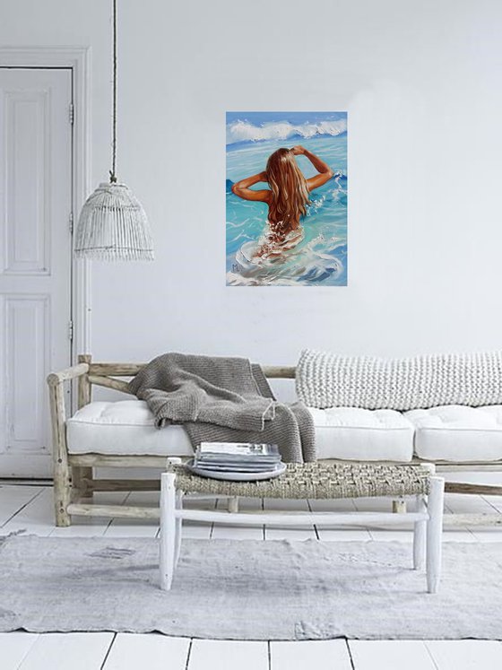 " HOLIDAY IN BLUE WAVES "