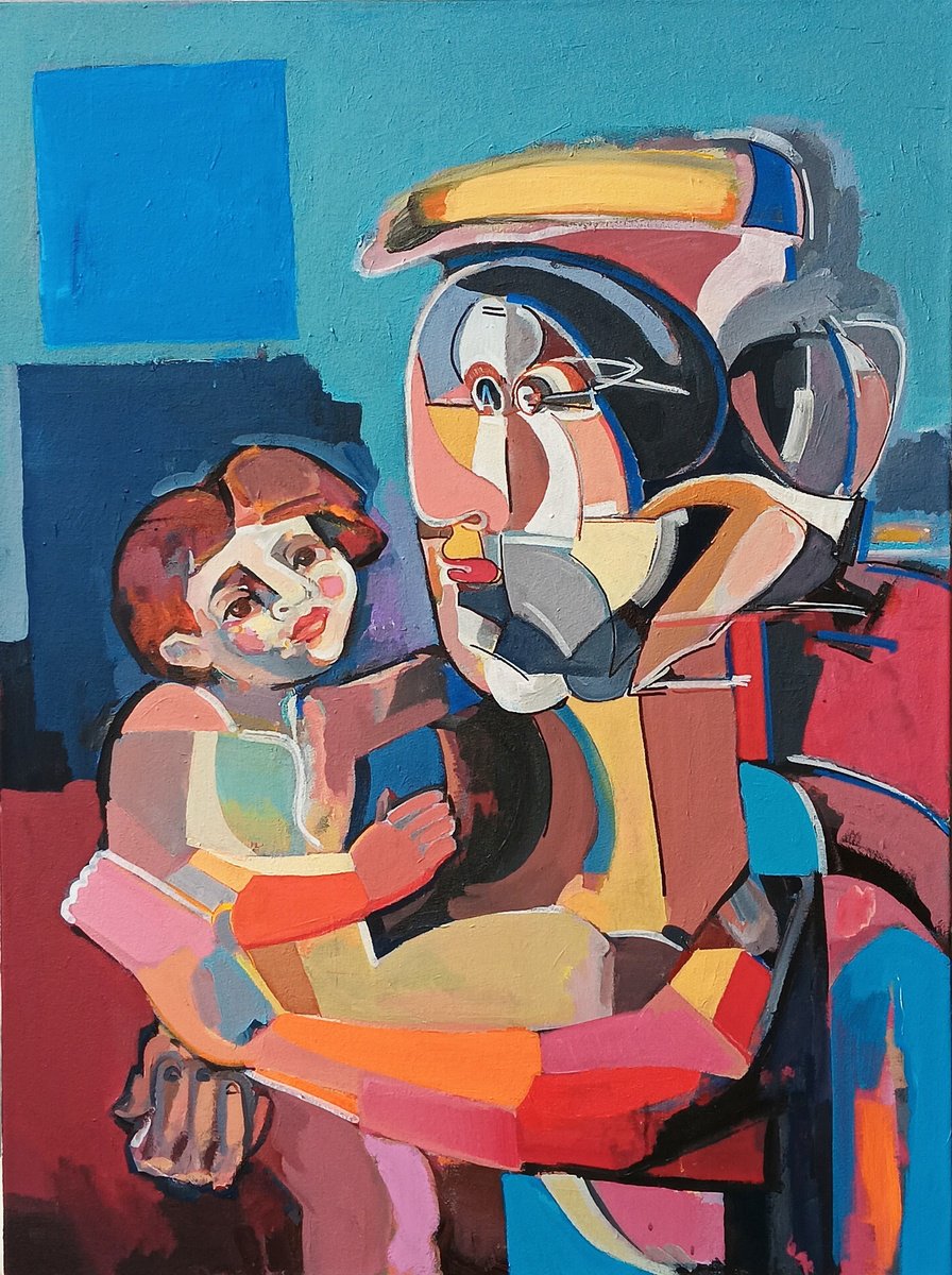 MOTHER AND CHILD by Ruslan Khais