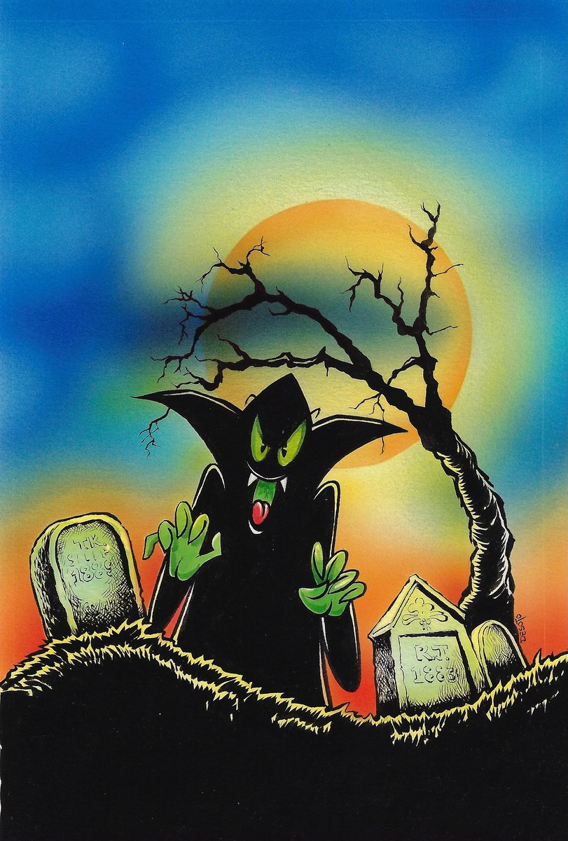 Dracula Halloween I by Ben De Soto