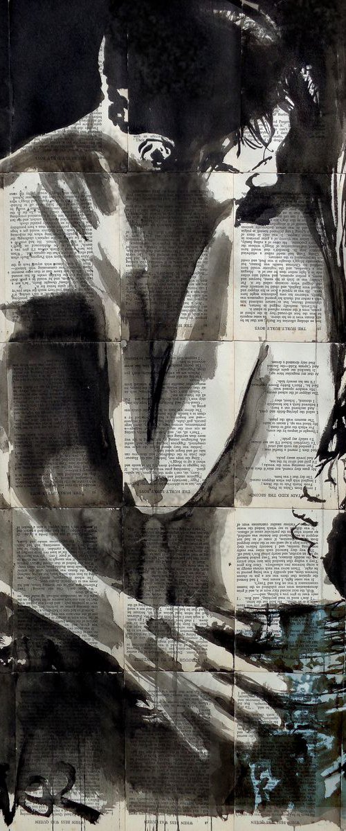DENIM DANCING by Loui Jover