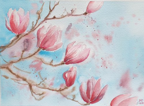 Monday magnolias by Ksenia June