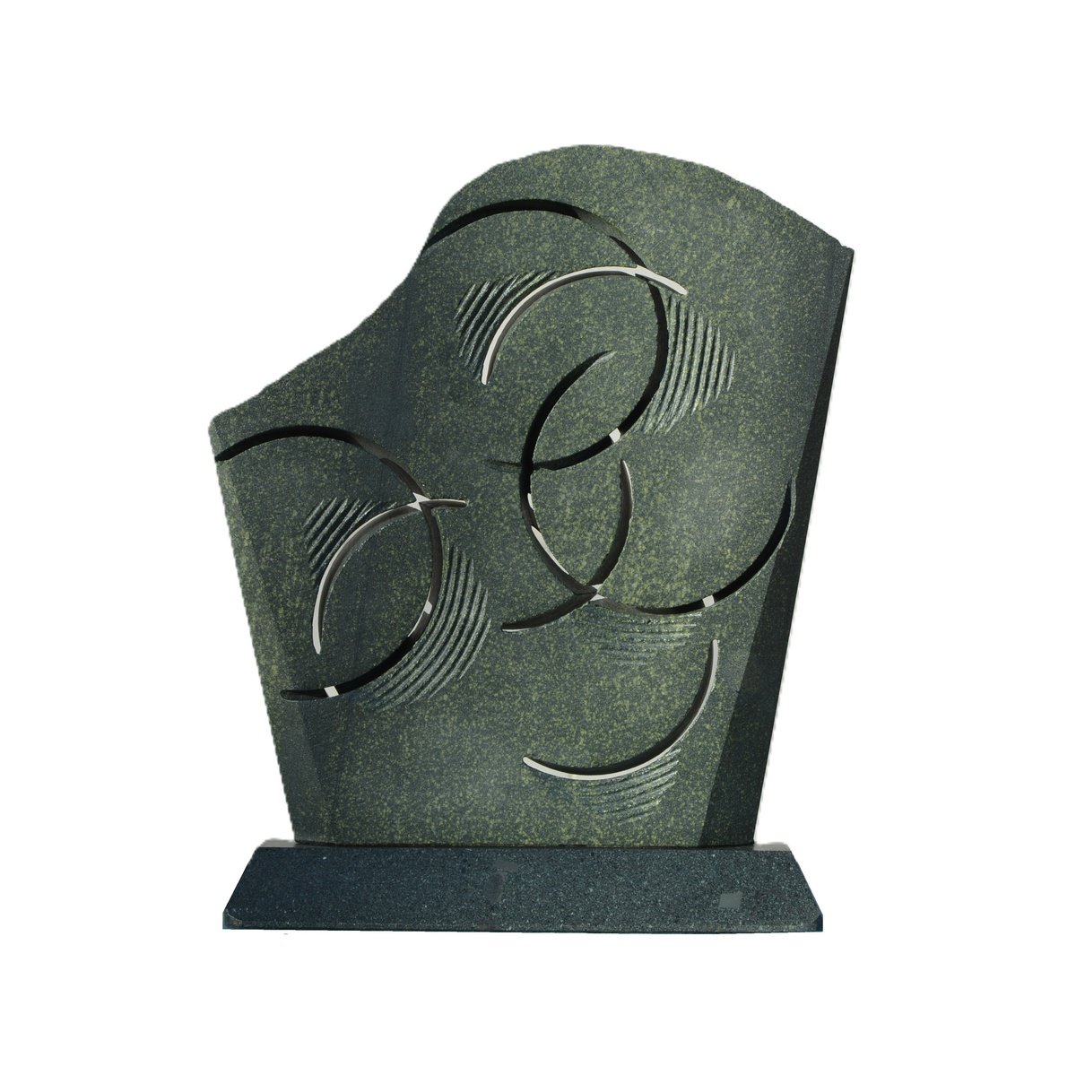 Cityscapes Stone Sculpture By Ognyan Chitakov, 9 X 13", "Skyline", Original Artwork