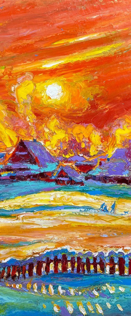 Warmth of the winter sun by Andrii Chebotaru