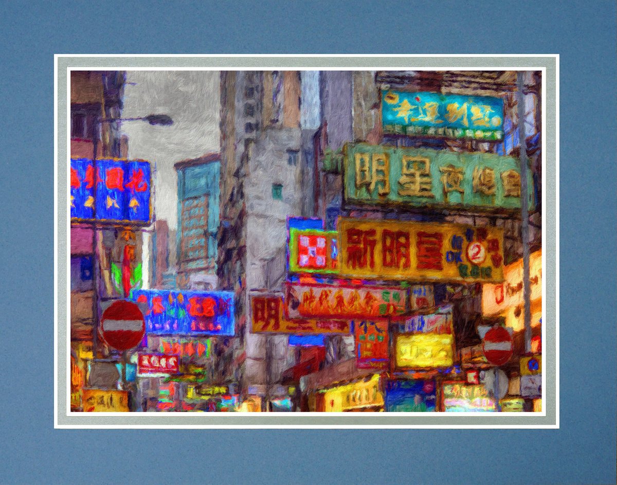 Hong Kong Neon Signs by Robin Clarke