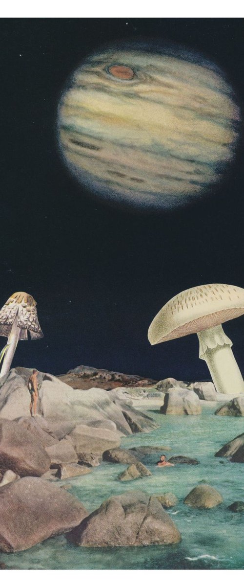 View From a Jupiter Moon by Paper Draper