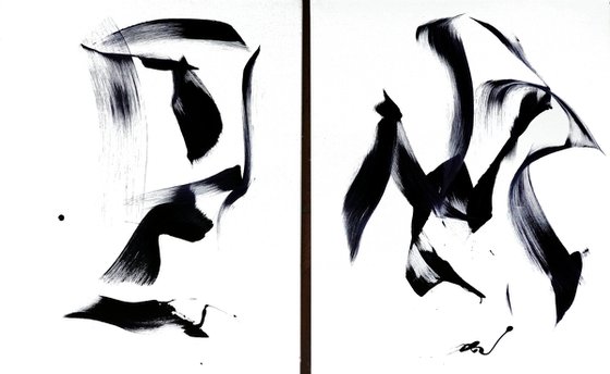 Yin & Yang Diptych