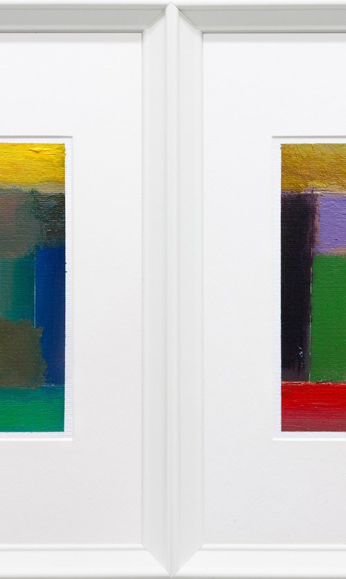 SET of 2, 'ROOMS OF LIGHT' 13-14 by VENELINOV