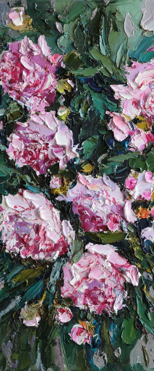 Pink Peonies by Anastasiia Valiulina