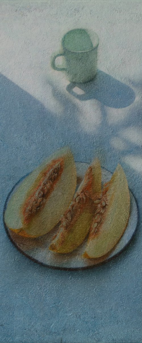 A Warm Evening and Sweet Melon by Andrejs Ko