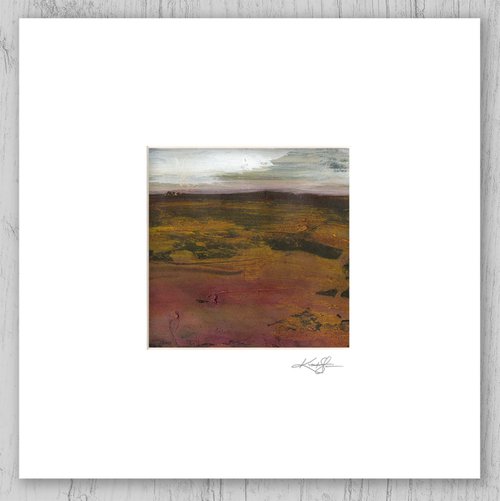 Mystical Land 35 - Textural Landscape Painting by Kathy Morton Stanion by Kathy Morton Stanion