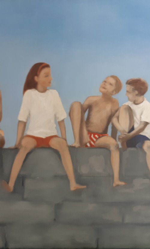 les enfants by Patricia Gitenay