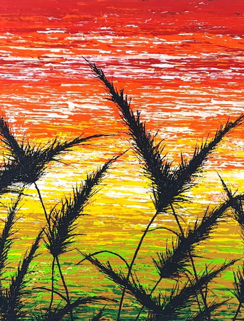 Grass in Gold by Daniel Urbaník