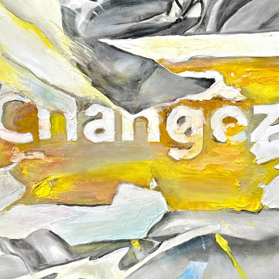 Changez  80 x 100 cm.