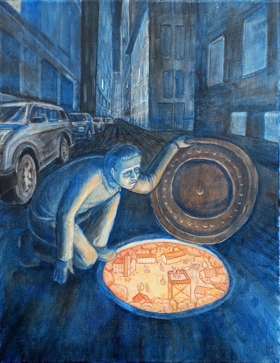 The village in the manhole